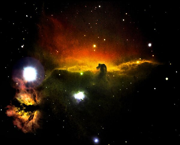 Horsehead-flame Nebulas