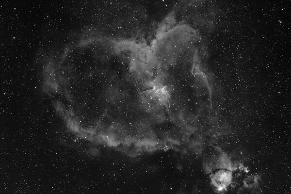 Heart Nebula In Ha