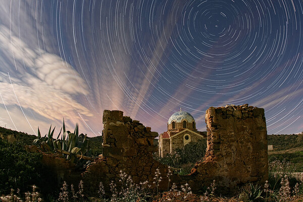 Star Trails και Cloud Trails!