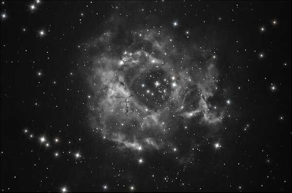 Ngc 2237 Rosette Nebula In Ha