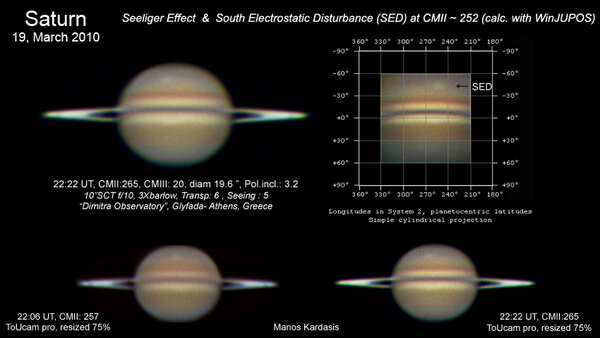 Κρόνος 19,Μαρτίου 2010 Sed και φαινόμενο Seeliger