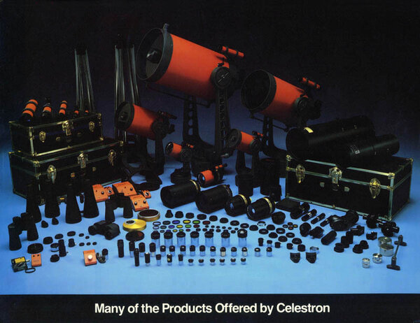 Celestron Products 1981