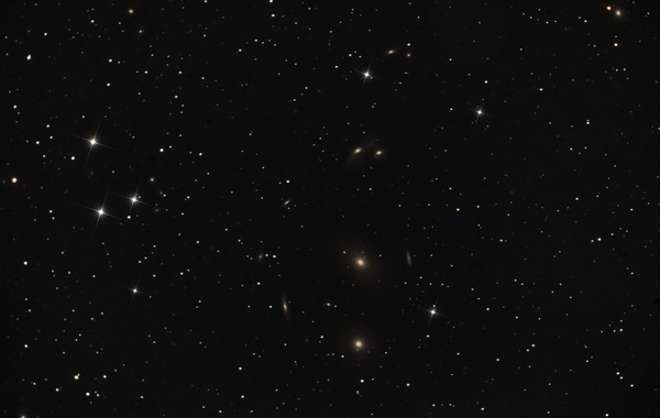 Markarian Chain (group Of Galaxies In Virgo)