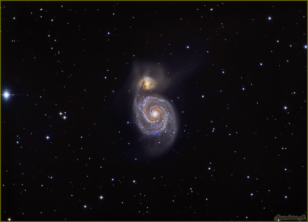 M51 - Γαλαξίας Δίνη