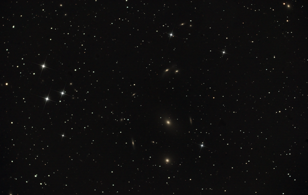 Markarian Chain (Group Of Galaxies In Virgo)