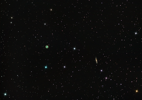 M97 - Owl Nebula & M108 Galaxy