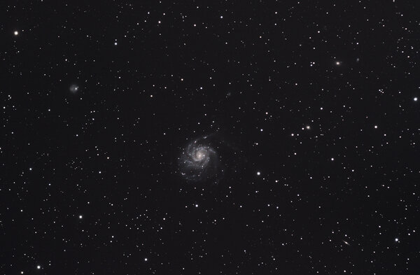 M101 - Pinwheel Galaxy And Friends (m101 Group)