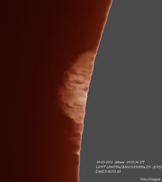 Prominence 09-05-2010