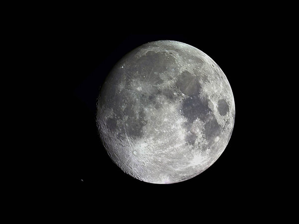 Lunar Occultation Of Saturn