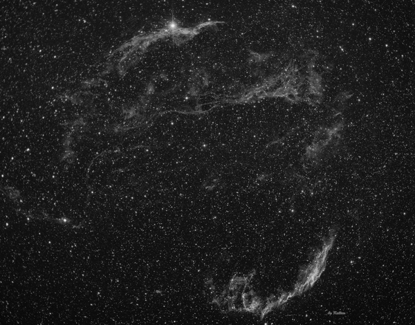 Veil Nebula In Ha