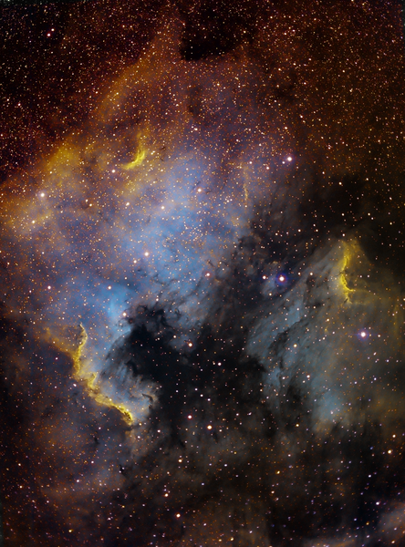 North America=pelican Nebulas