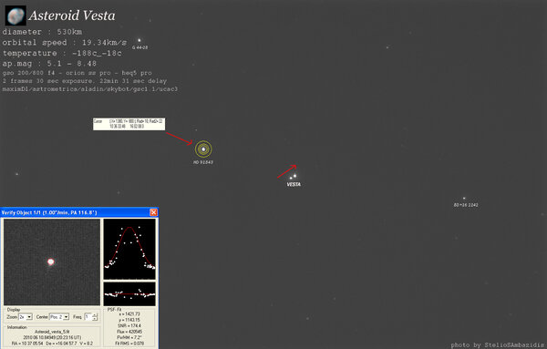 Asteroid Vesta