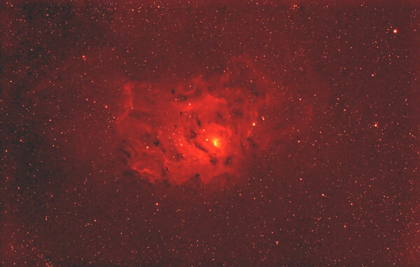 Lagoon Nebula Ha