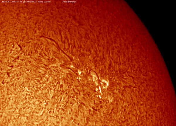 AR11087...erupted on July 17th