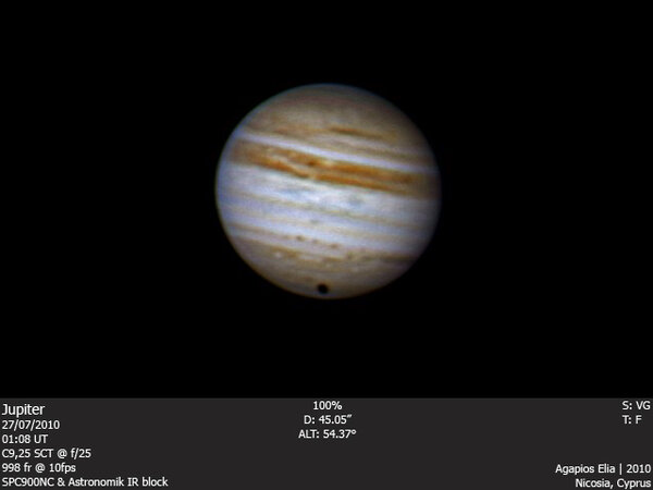 Jupiter & Callisto Shadow 27/7/2010