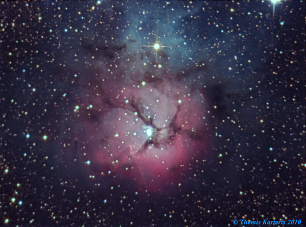 M20 Trifid Nebula By Themis_kart