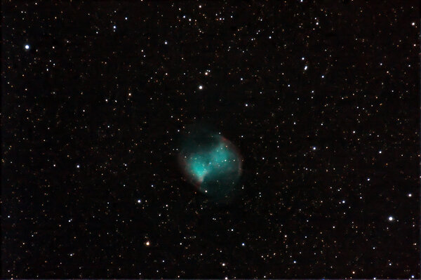 Dumbbell Nebula M27 (guided)