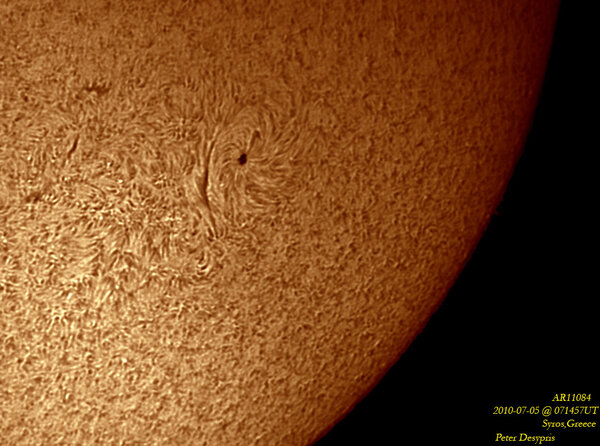 Sunspot 11084..05/07/2010