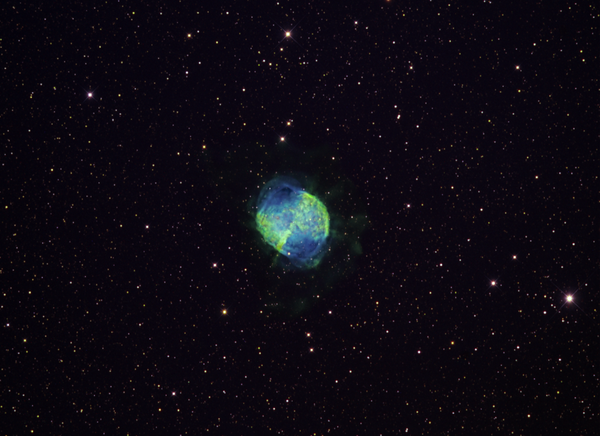 M27 - Ngc 6853 : The Dumbbell Nebula (narrowband)