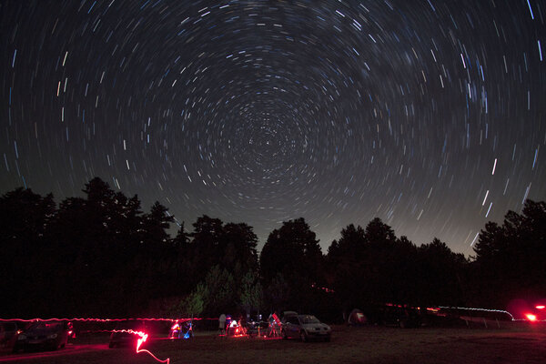 Startrails και αστροφωτογράφοι στον Πάρνωνα