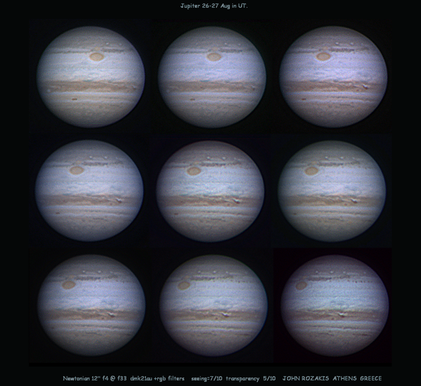 Jupiter 26-27 Aug