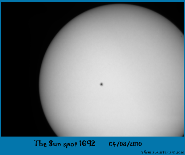 Περισσότερες πληροφορίες για το "Sunspot 1092 By Themis_kart"