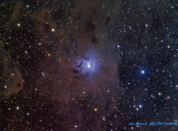 Περισσότερες πληροφορίες για το "Ngc7023 (vdb139) [iris Nebula]"