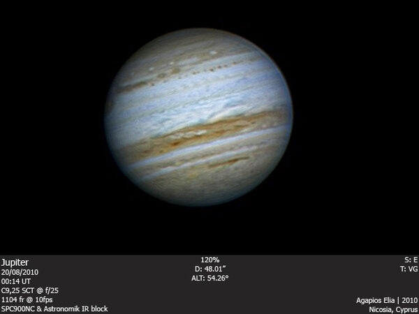 Περισσότερες πληροφορίες για το "Jupiter 20/08/2010"