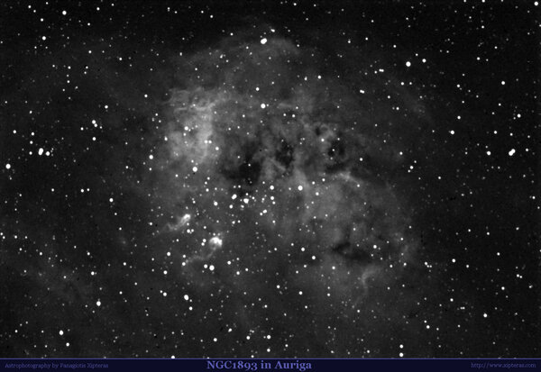 Ngc1893 In Auriga