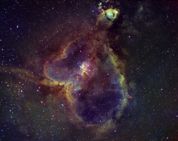 Ic 1805 In Narrowband