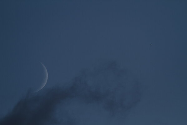 Conjunction Moon-venus 11/9/2010