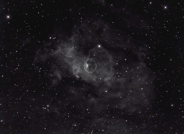 Ngc 7635 - Bubble Nebula In Ha