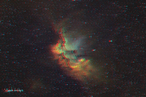 The Wizard Nebula In 3D