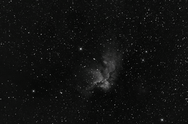 Ngc 7380 - Wizard Nebula In Ha