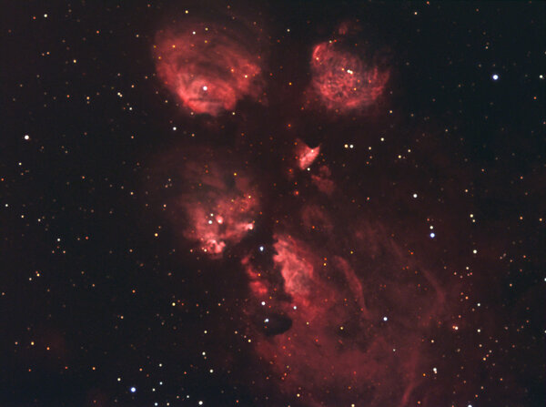 Ngc 6334. Cat's Paw Nebula
