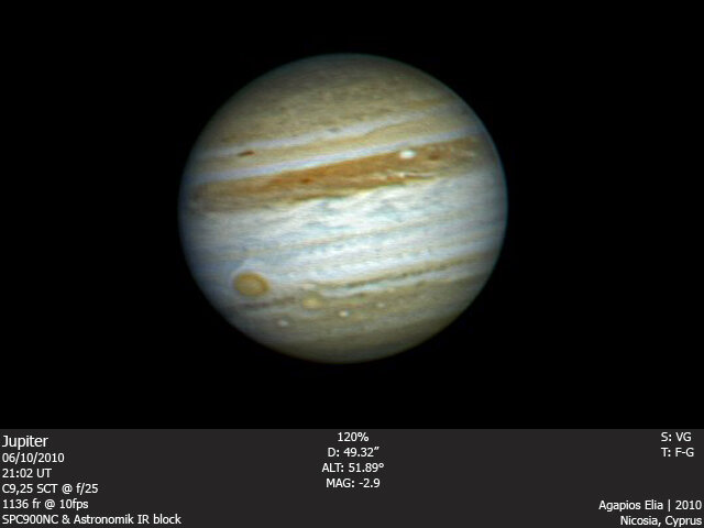Jupiter 06/10 - 20:45 Utc