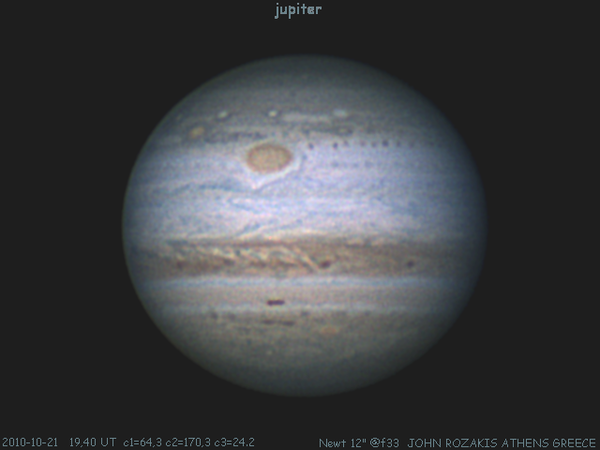 Jupiter 21 October