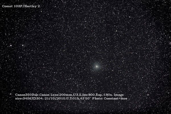 Comet 103p/hartley 2