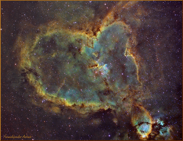 Περισσότερες πληροφορίες για το "Ic 1805 Heart Nebula"