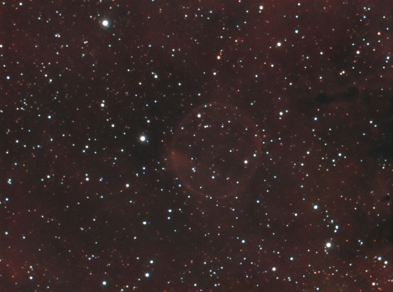 PN G75.5+1.7--Soap Nebula