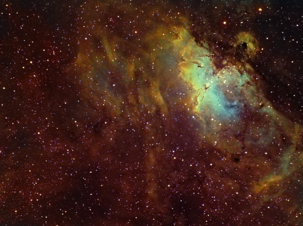 M16 Eagle Nebula (narrowband)