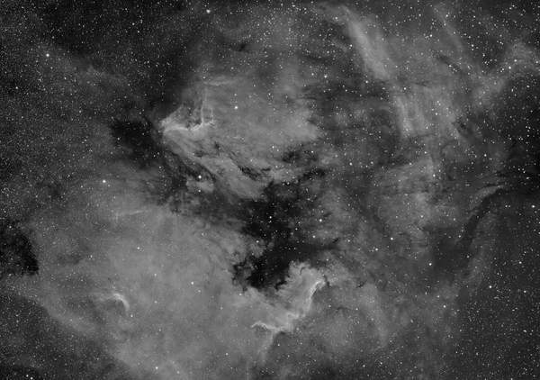 Ngc 7000 (mosaic 4 Parts)