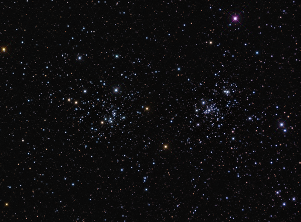 Double Cluster In Perseus