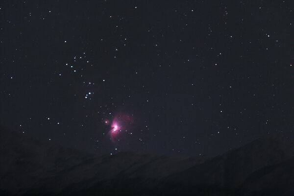 Orion Nebula Rising