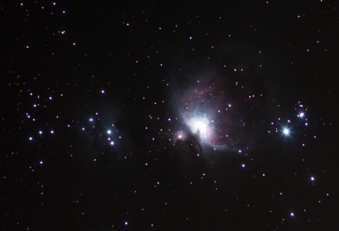 M42,43 And Ngc1977 - Orion Nebula And Running Man Nebula