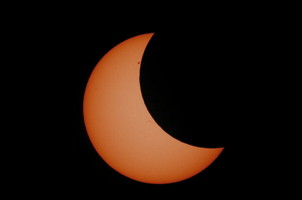 Partial Solar Eclipse Jan 4th 2011