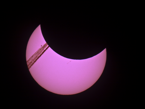 Μερική Εκλειψη Ηλίου - 04 Ιαν. 2011 - παρα τρίχα