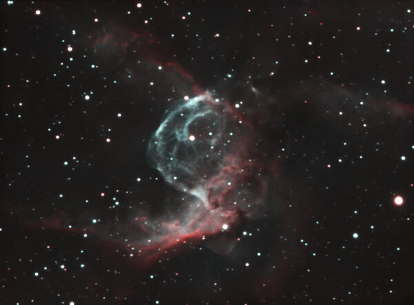 Περισσότερες πληροφορίες για το "Ngc 2359. Thor's Helmet Nebula"