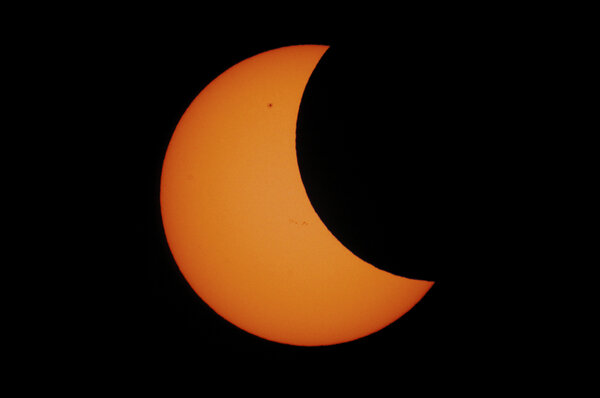 Partial Solar Eclipse Jan 4th 2011