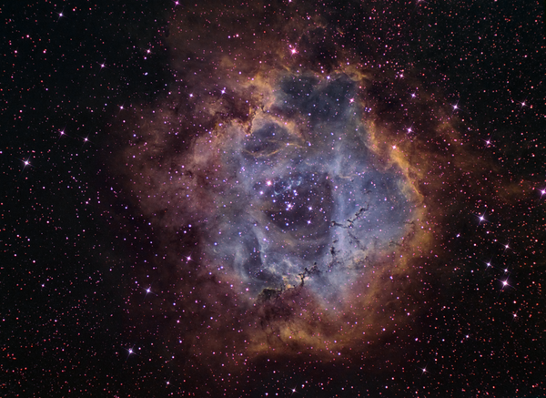 Ngc 2237,2238,2239,2246 - Rosette Nebula